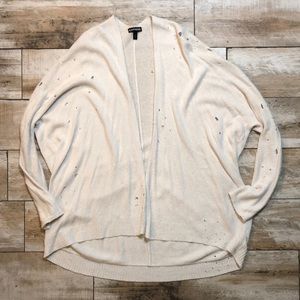 Express Distressed Cardigan